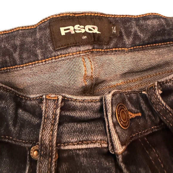 RSQ and Children's Place Blue and Indigo Jeans Set size 14 boys straight leg - Picture 6 of 6